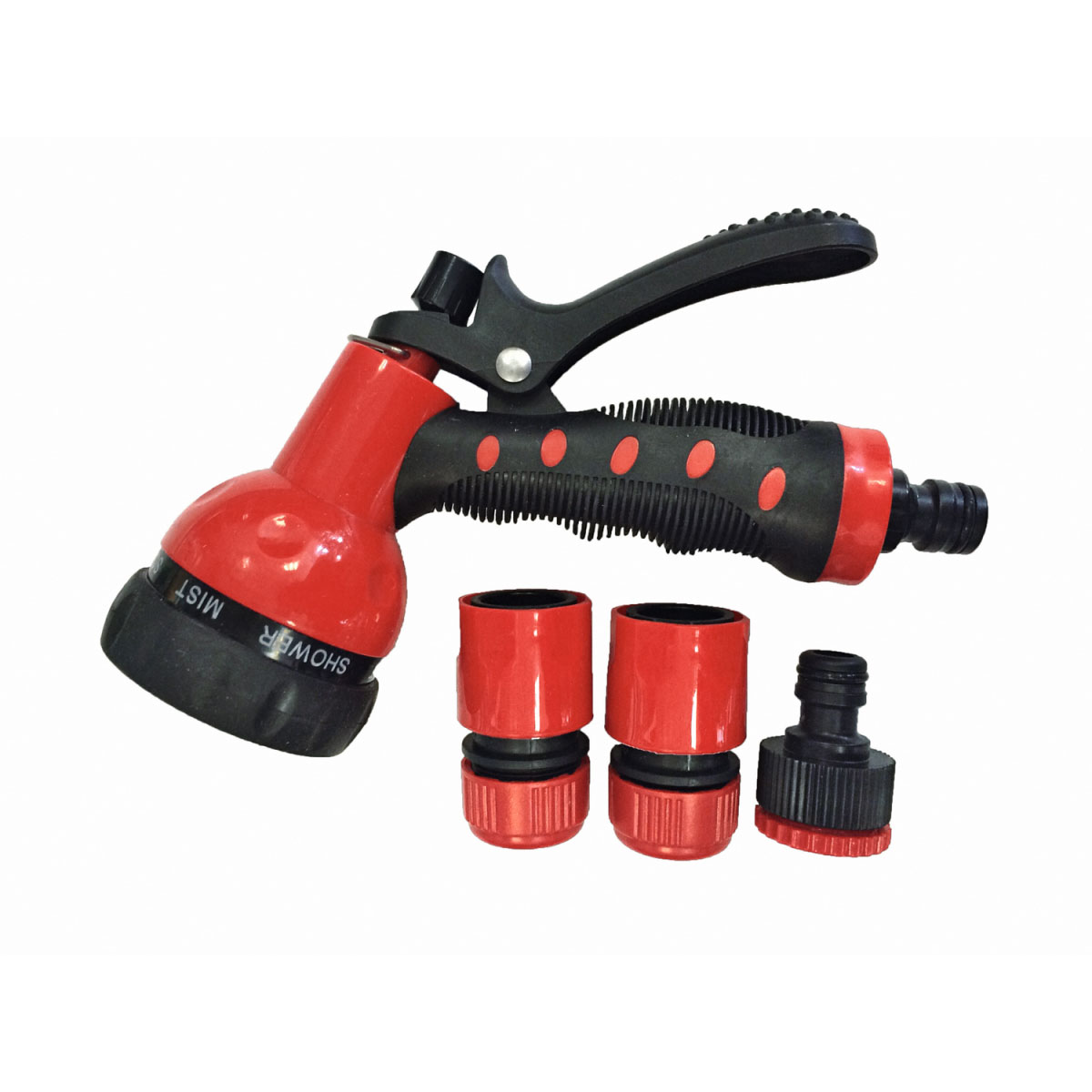 Basic Bewässerungsbrause-Set mit Wasserstopp 4-teilig Basic Bewässerungsbrause-Set mit Wasserstopp 4-teilig
