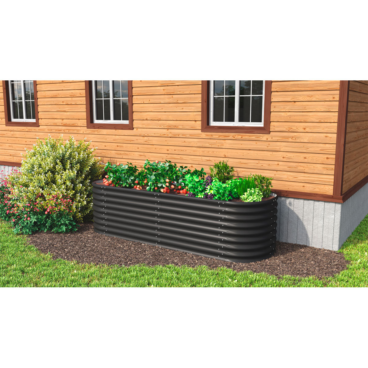 Vitavia  Hochbeeterweiterung „stretched“, schwarz Bild 2