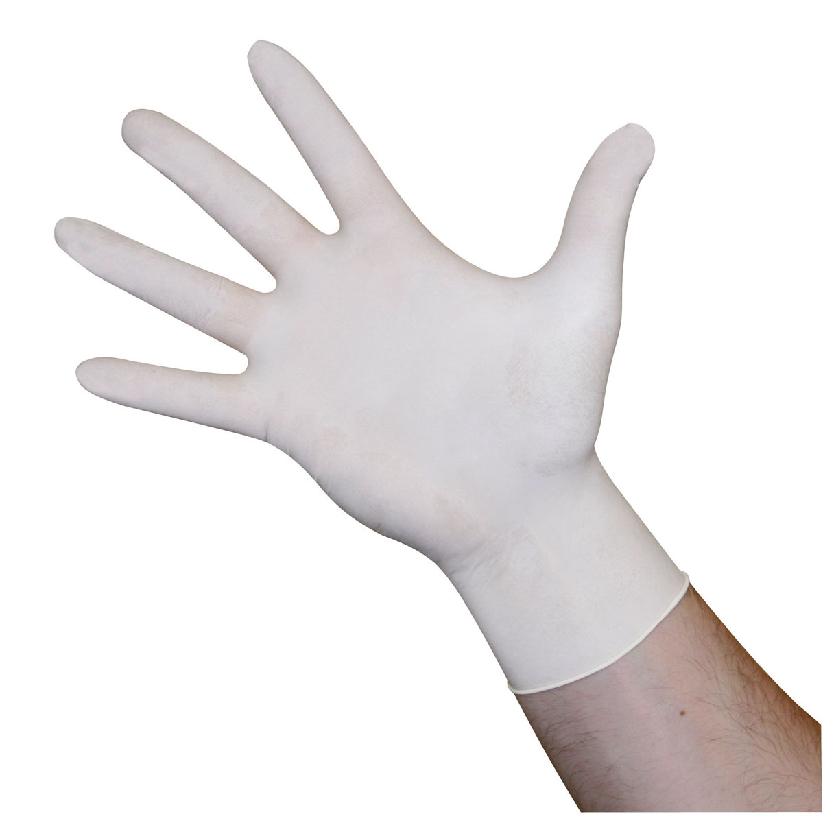 Einmalhandschuhe Latex Top Größe XL weiß 100 Stück Bild 4