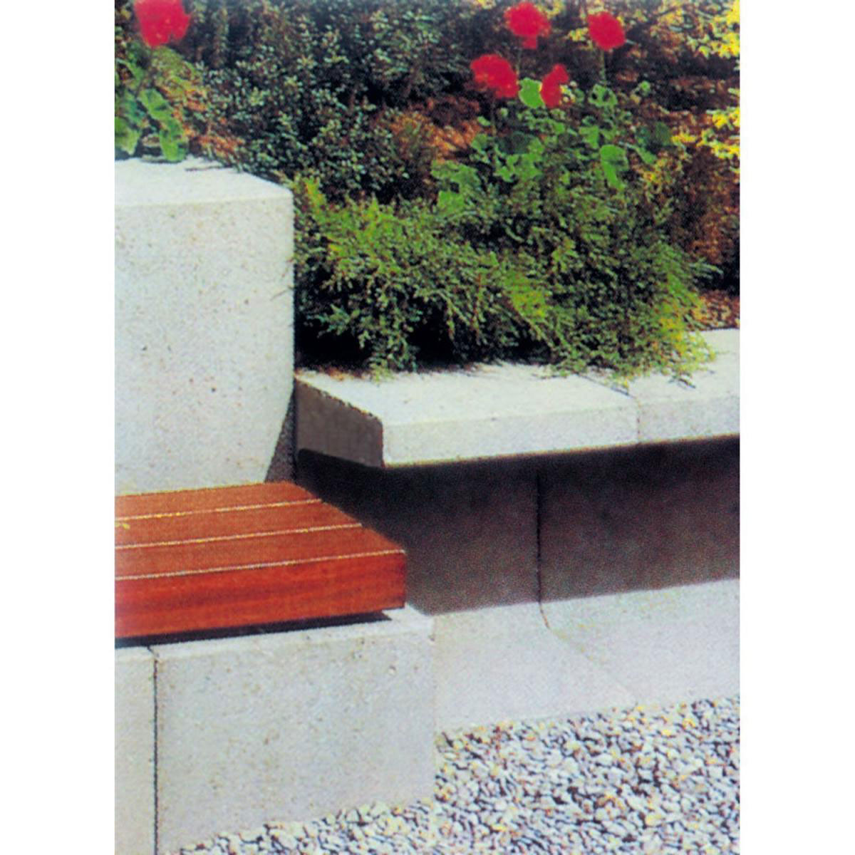 Diephaus  U-Stein grau 40 x 40 x 40 cm Bild 4