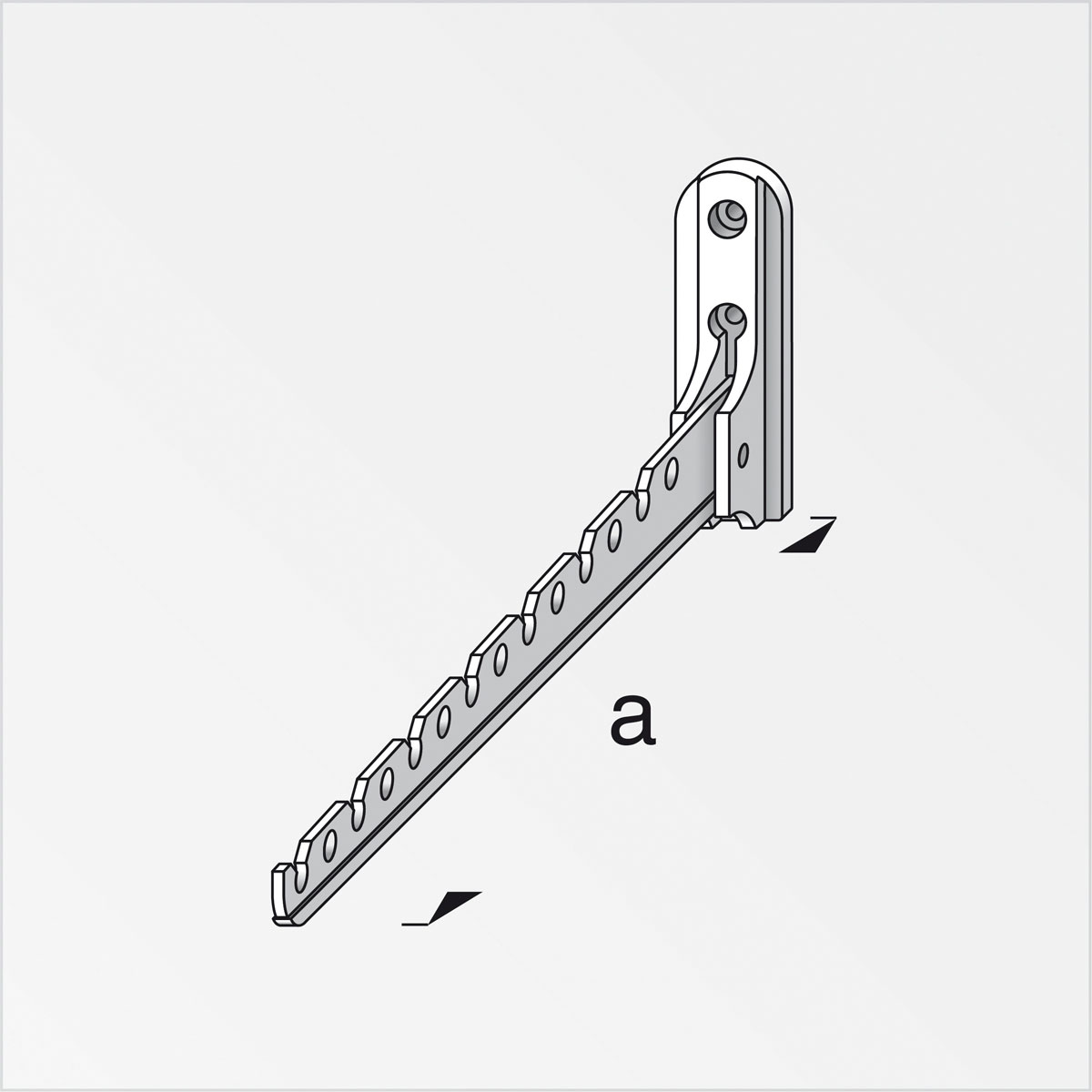 MyTool Kleiderlüfter 330 mm weiß Bild 2