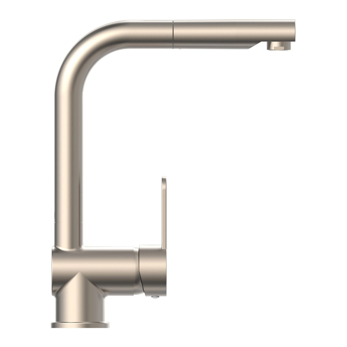 Schütte Spültischarmatur London Edelstahloptik mit herausziehbarem Auslauf Bild 2