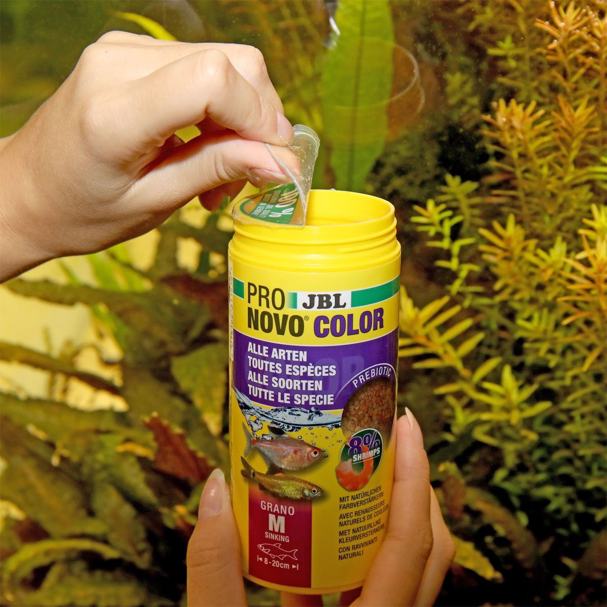 JBL  PRONOVO COLOR GRANO M 250ml CLICK Bild 2