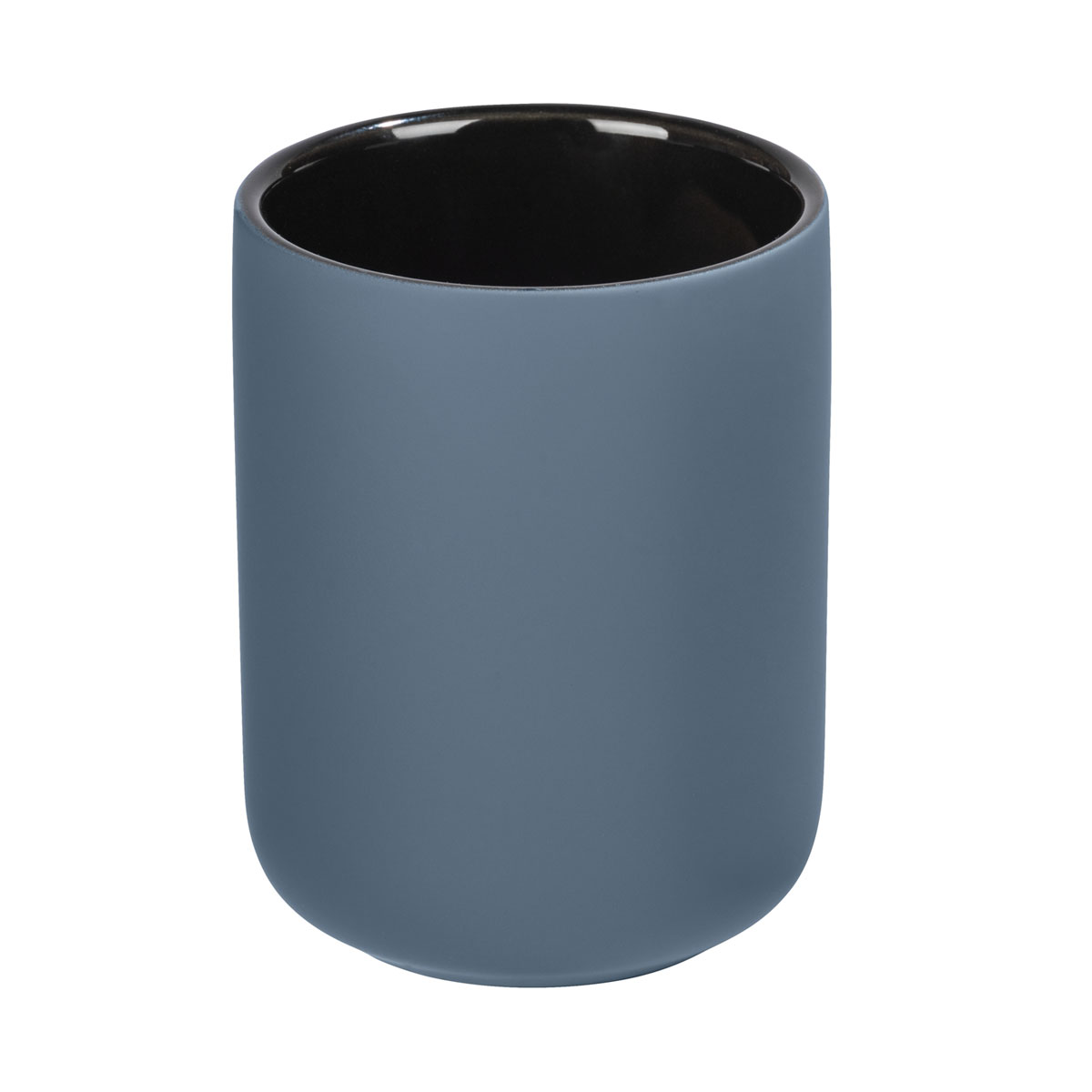 Wenko Zahnputzbecher Avellino blau Bild 1