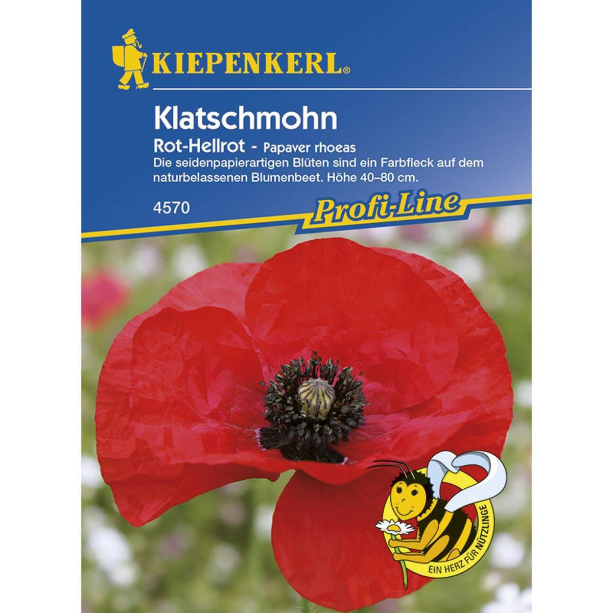 Kiepenkerl Klatschmohn Papaver rhoeas Profi-Line