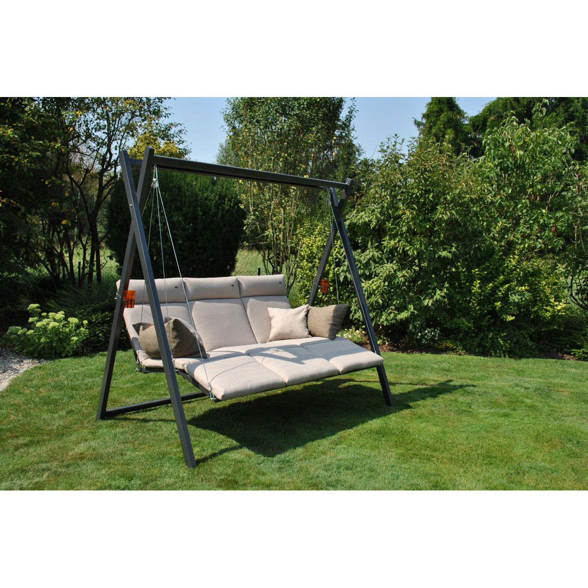 Angerer Freizeitmöbel GmbH Hollywoodschaukel „Relax Smart“, sand Bild 2