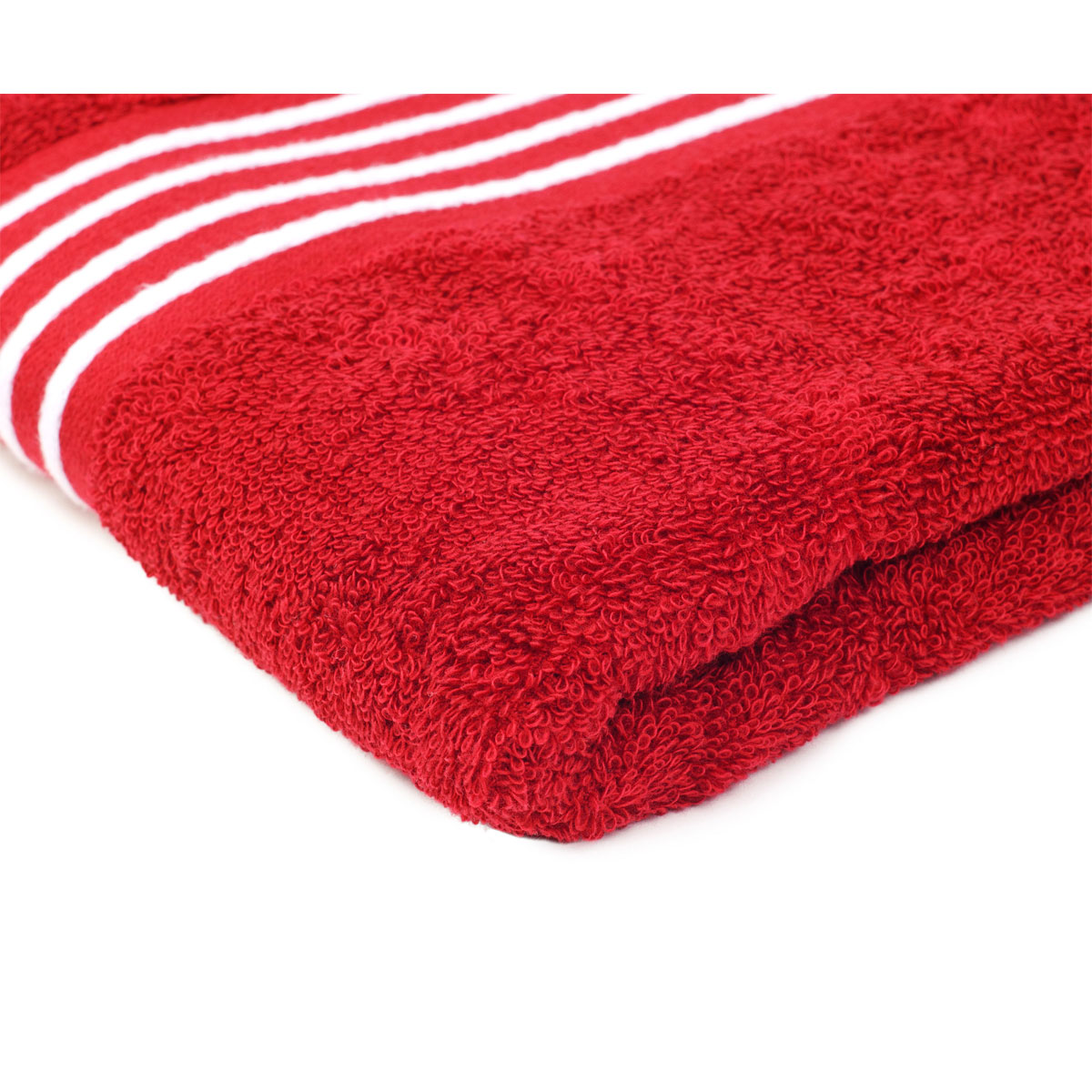 Gözze Frottier-Handtuch Rio 50 x 100 cm rot vollfarbig Bild 4