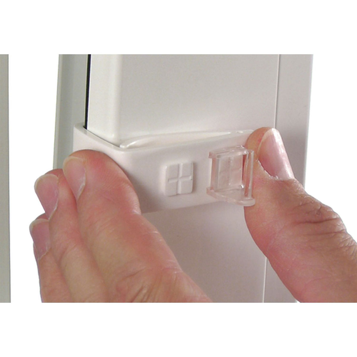 Gardinia Klemmträger Easy Click Vitrage weiß Bild 6