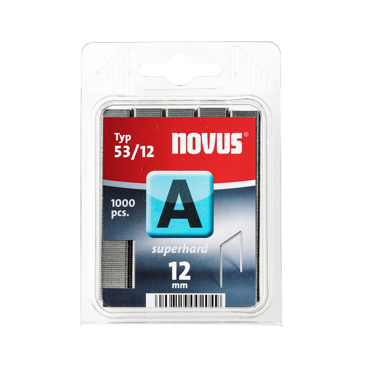 Novus Feindrahtklammer A Typ 53/12 SH 12 mm