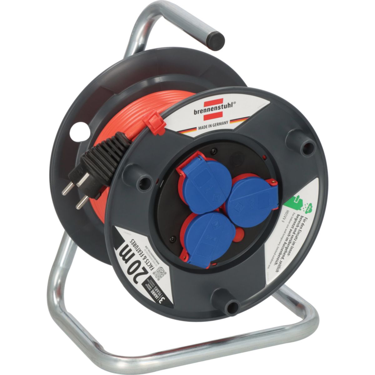 Brennenstuhl Kabeltrommel IP44 20m