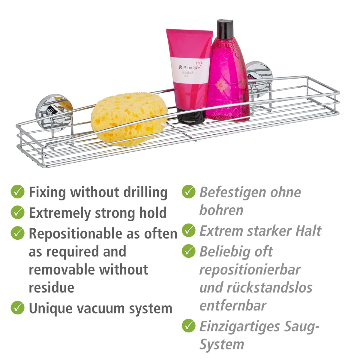 Wenko Vacuum-Loc Maxiablage Milazzo Bild 4