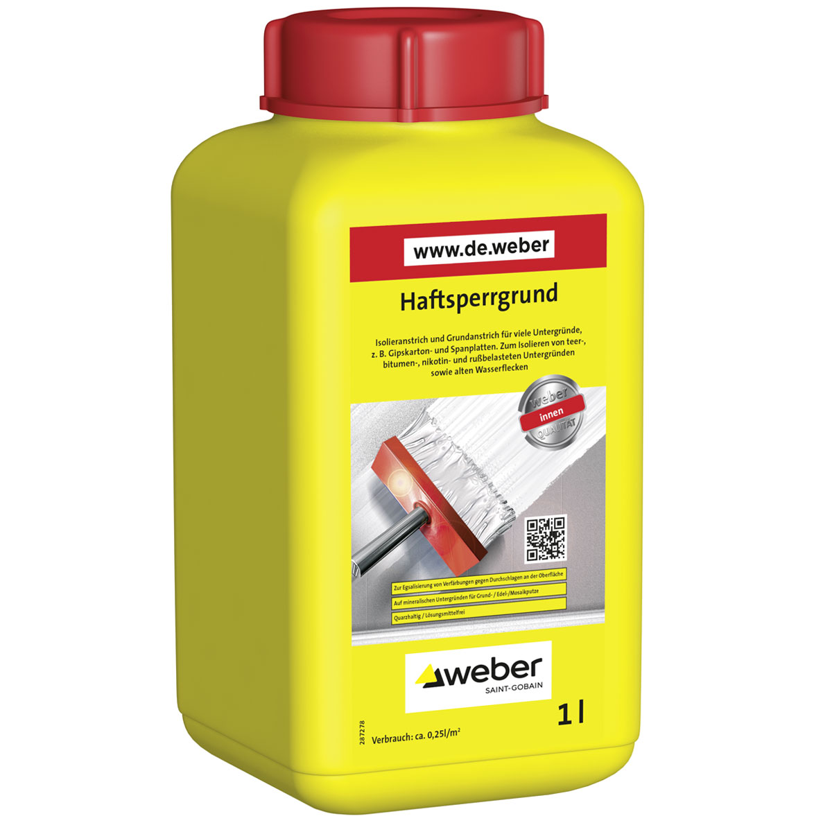 Weber  Haftsperrgrund 1 Liter Weber  Haftsperrgrund 1 Liter