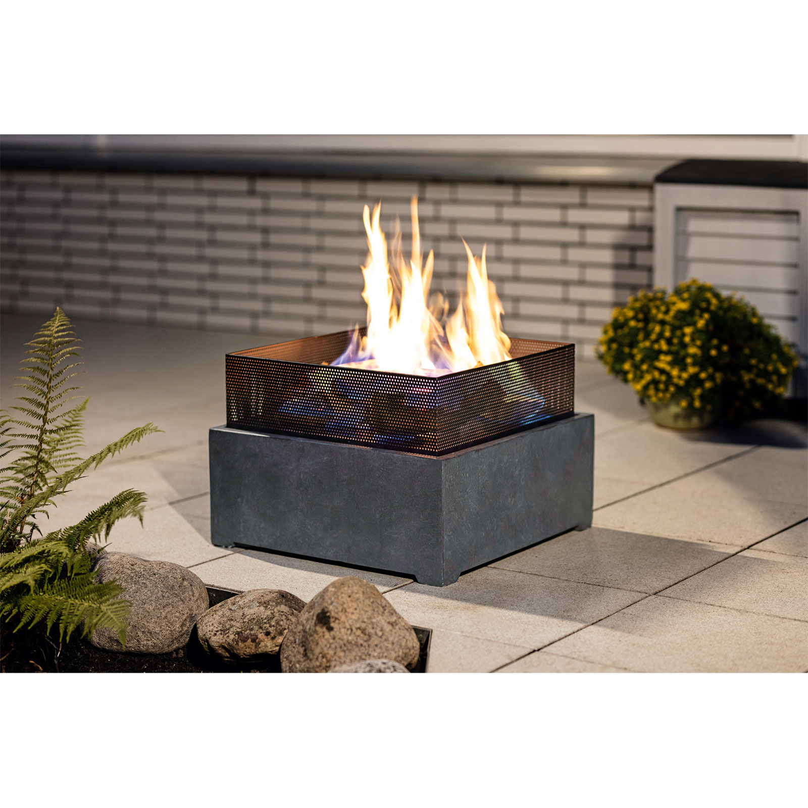 Rothmann Feuerschale Utrecht anthrazit 55 x 55 x 39 cm Bild 2