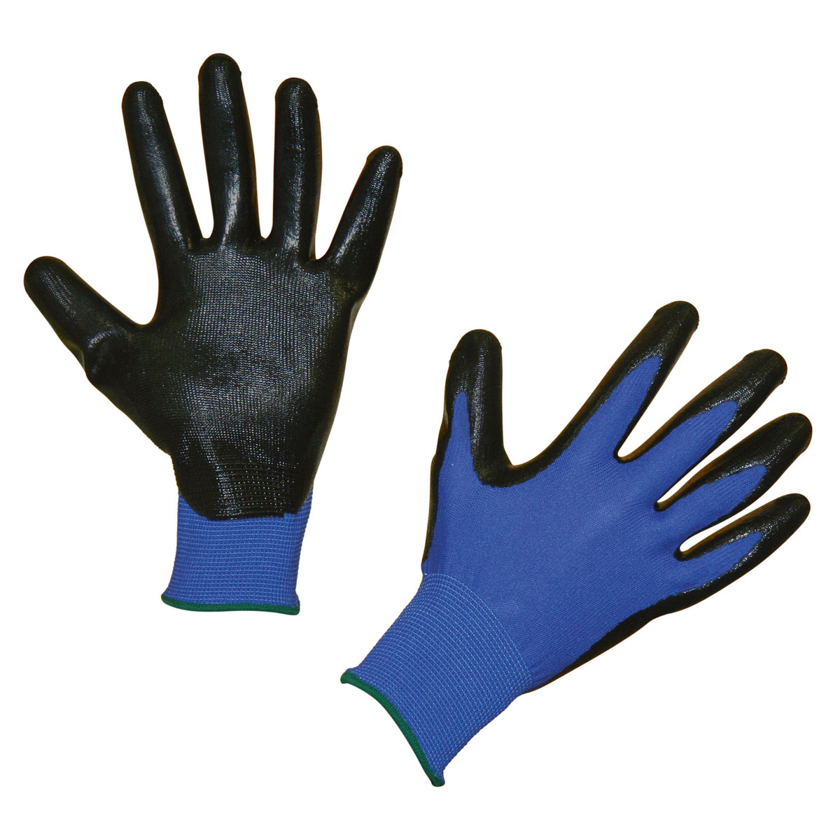 Kerbl Feinstrickhandschuh Nytec blau-schwarz Größe 10 Kerbl Feinstrickhandschuh Nytec blau-schwarz Größe 10