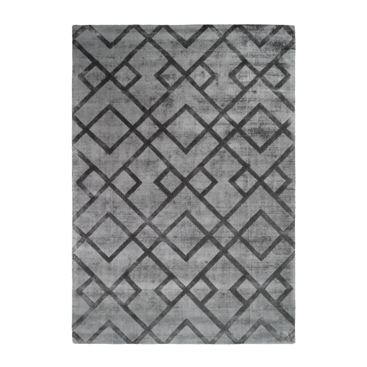 Kurzflorteppich „Luxury 310“ Grau/Anthrazit, 160x230cm