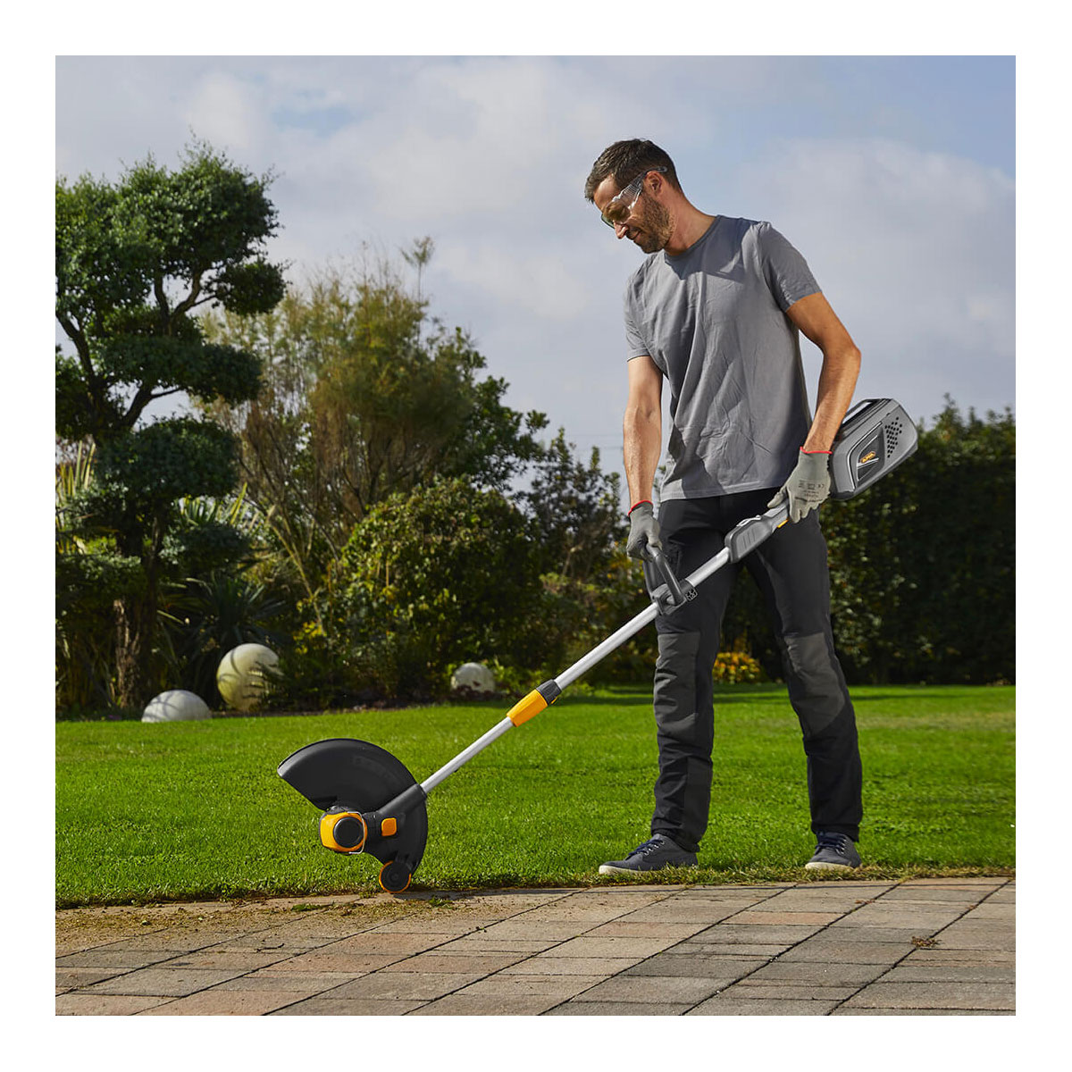 Alpina-Garden Akku-Rasentrimmer ATR 48 Li 48V 3-teilig Bild 3