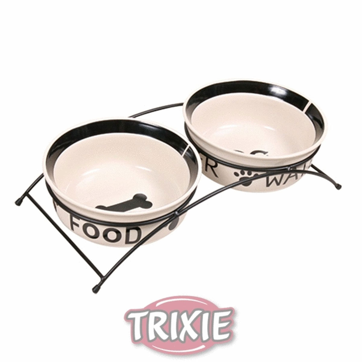 Trixie  Dog Eat on Feet Napf-Set 2×0,6l ø15 cm