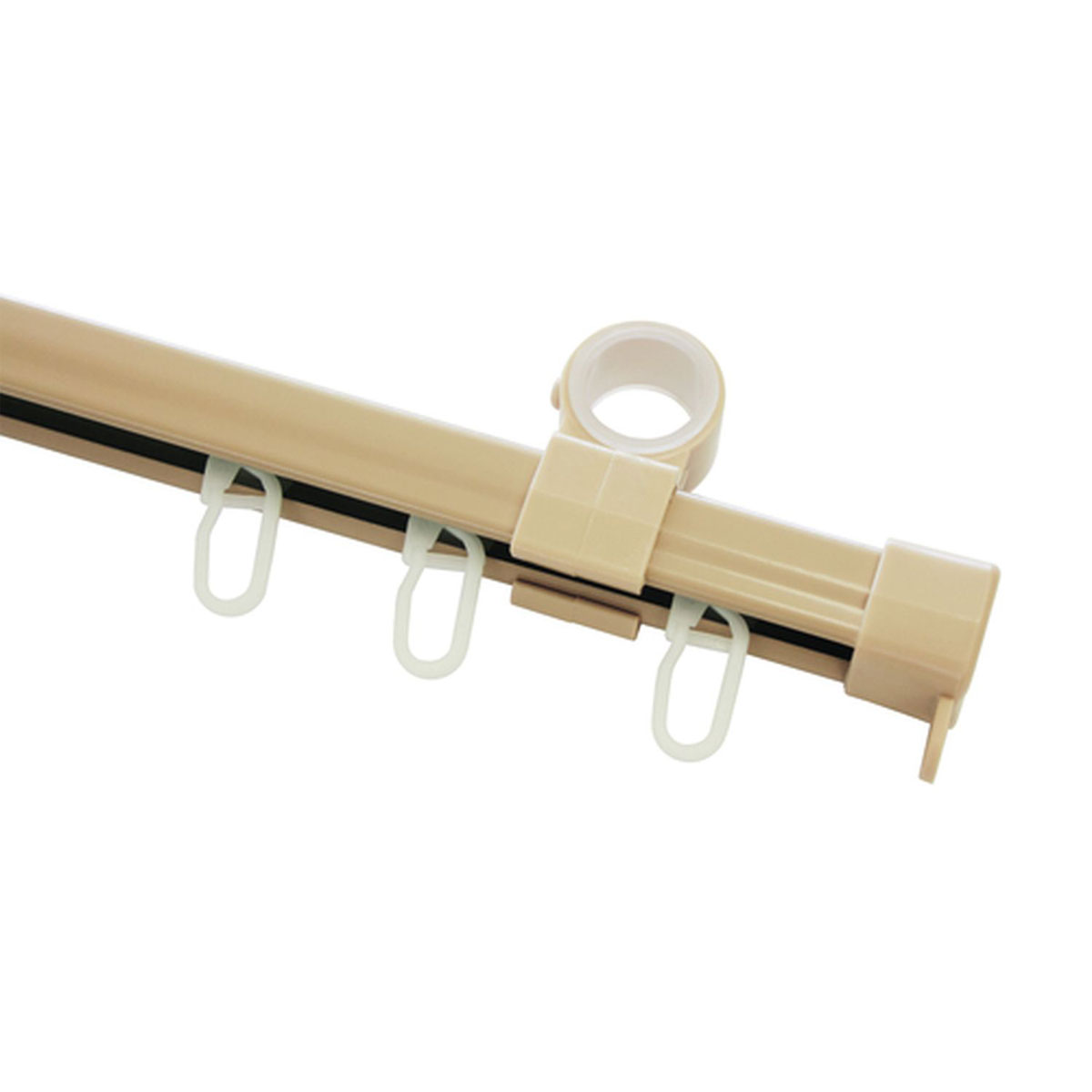 Gardinia U-Laufschiene 190 cm beige