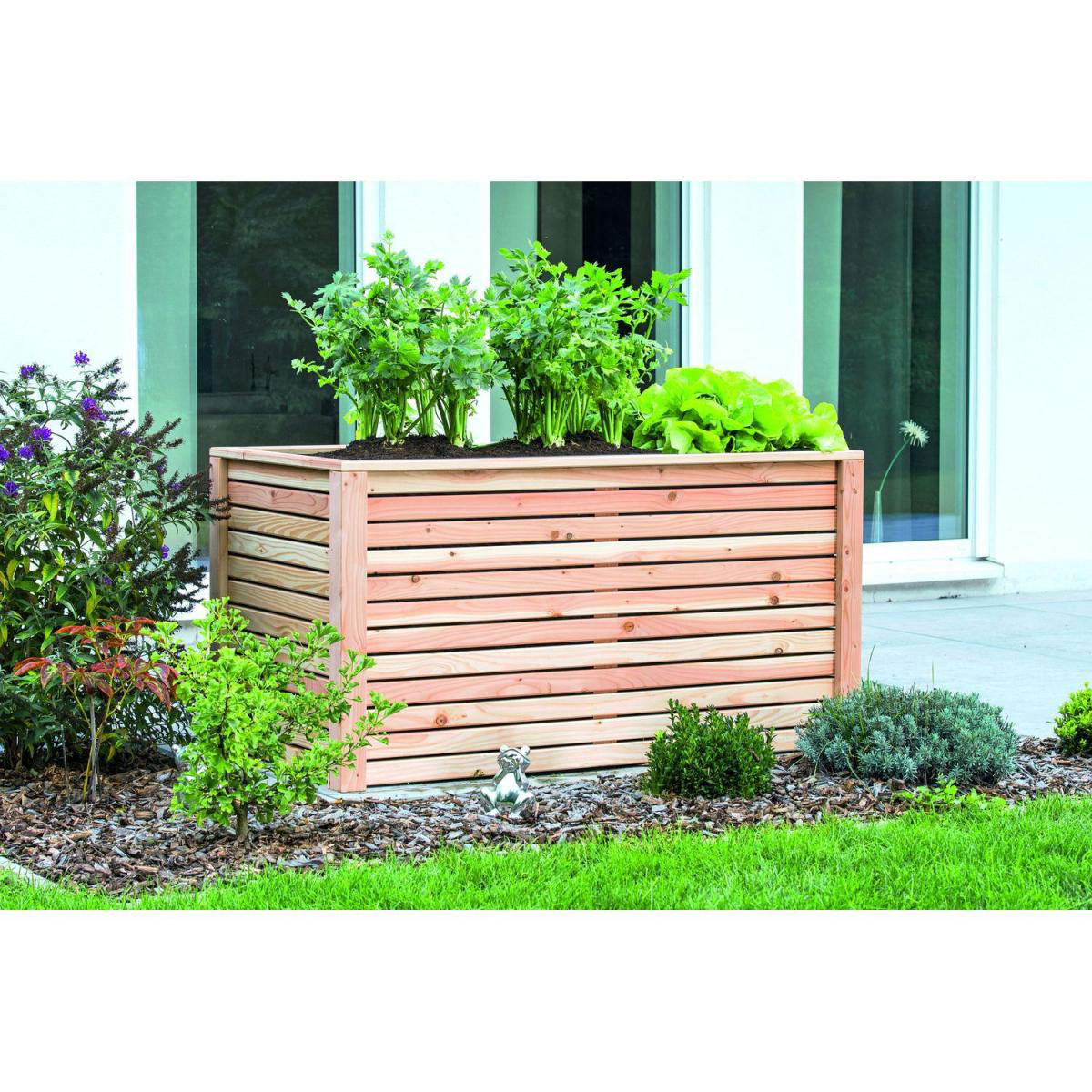 Design-Hochbeet Exklusiv 150 x 80 x 78 cm