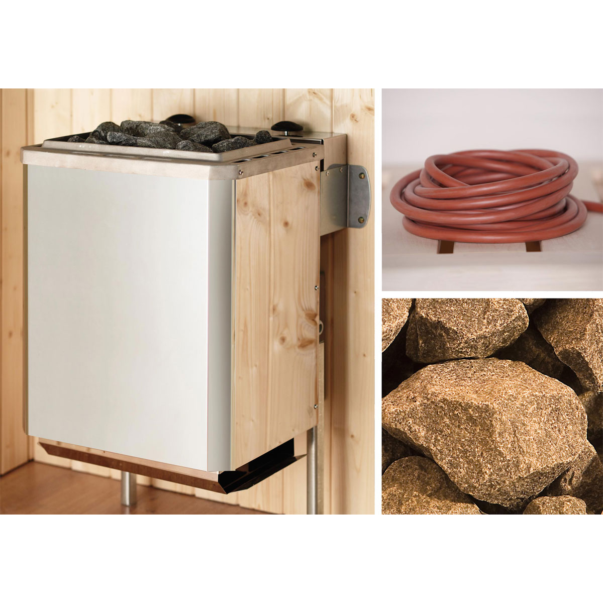 Weka  Massivholz-Sauna Valida Größe 2 Sparset 7,5 kW Bio S Bild 4