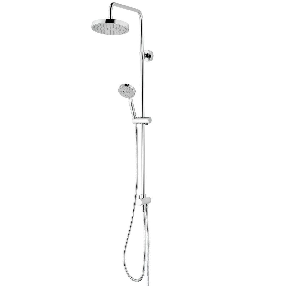 Schulte DuschMaster Rain III Mode mit Thermostat Kopfbrause rund chrom Bild 1