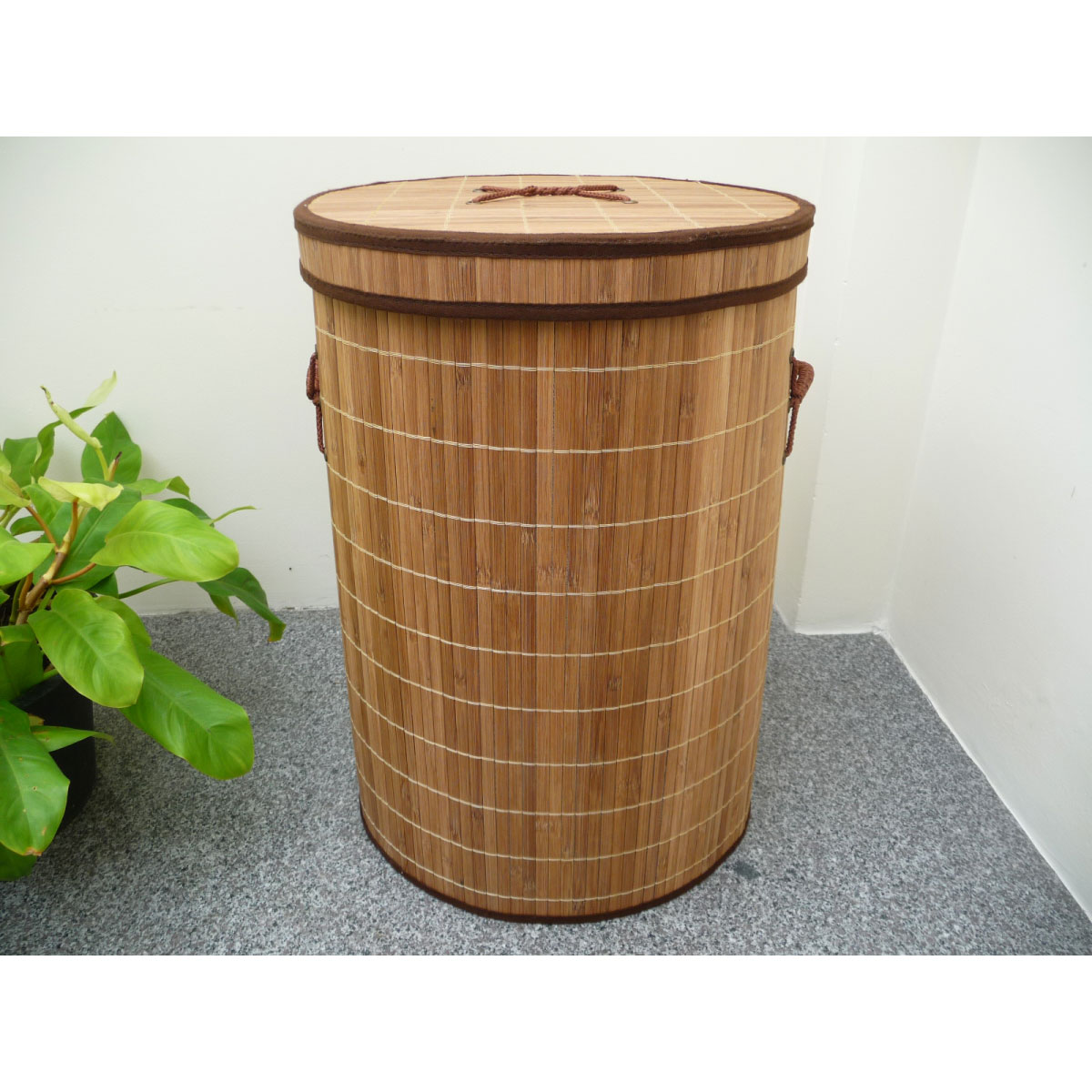 Valblue Bambus Wäschekorb Bild 2