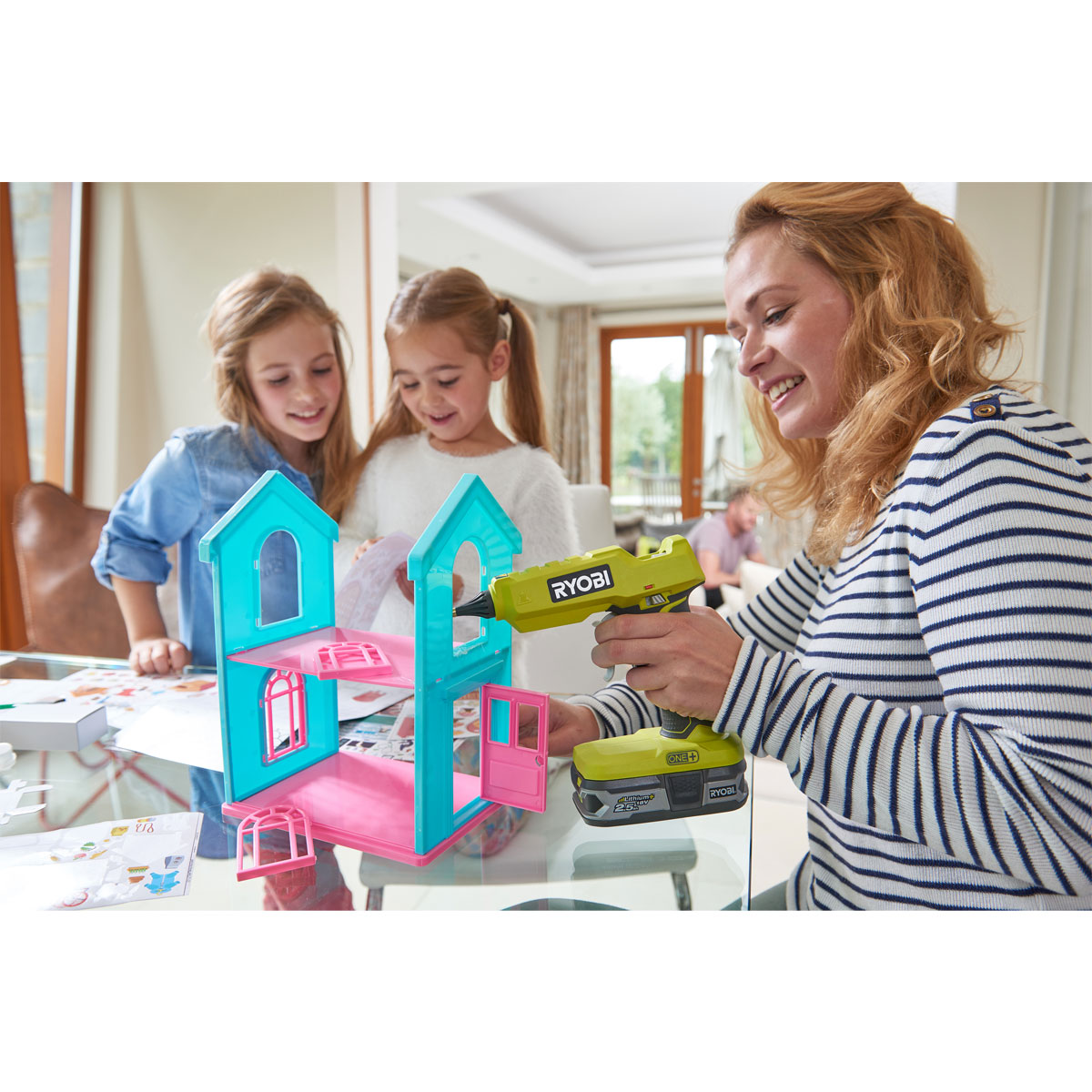 Ryobi Akku-Heißklebepistole R18GLU-0 ohne Akku und Ladegerät Bild 2