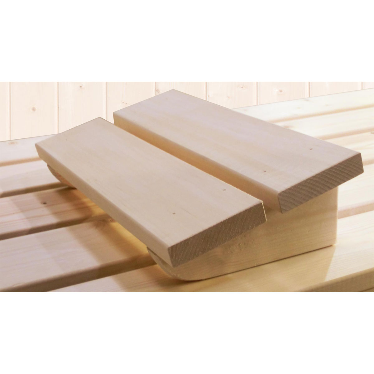 Weka  Premium Massivholz-Sauna Turku Eck Größe 3 Sparset 7,5 kW Bio S Glastuer Bild 7