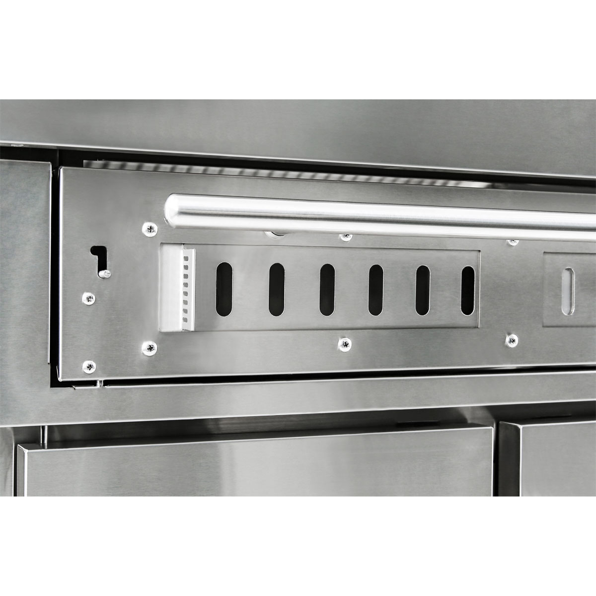 Edelstahl-Erweiterungsmodul Holzkohlegrill MGK-400 Premium Bild 4