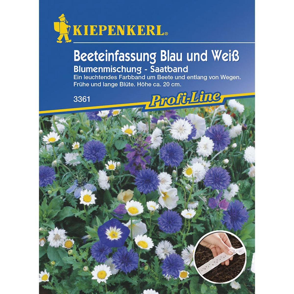 Kiepenkerl Beeteinfassungsmischung Blau und Weiß Profi-Line