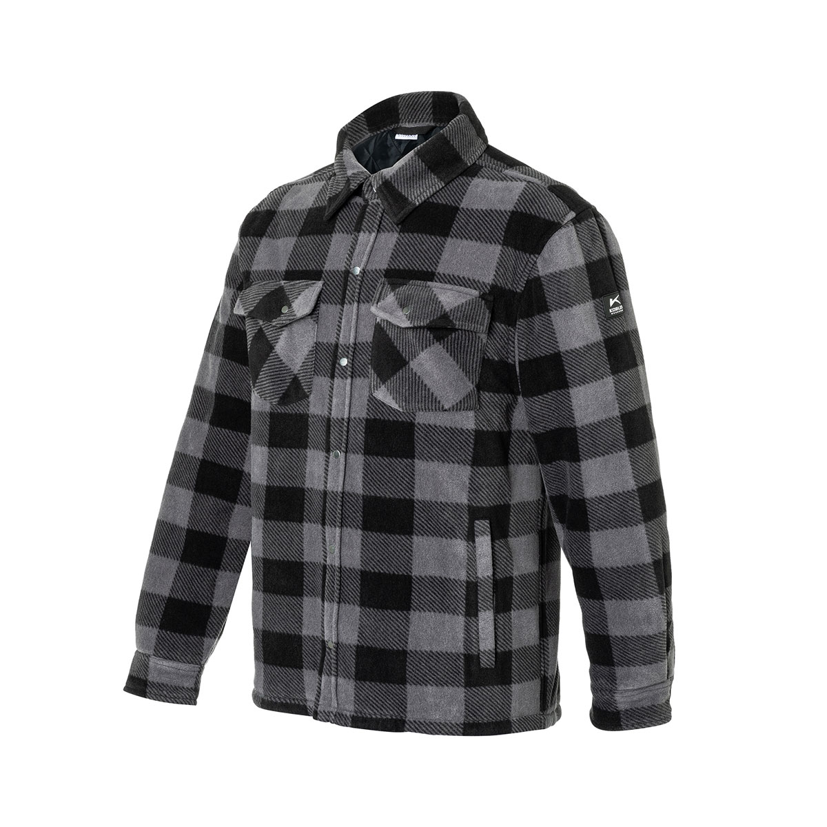 Kübler  Thermohemd PULSE HANDCRAFT anthrazit/schwarz Größe L Bild 4