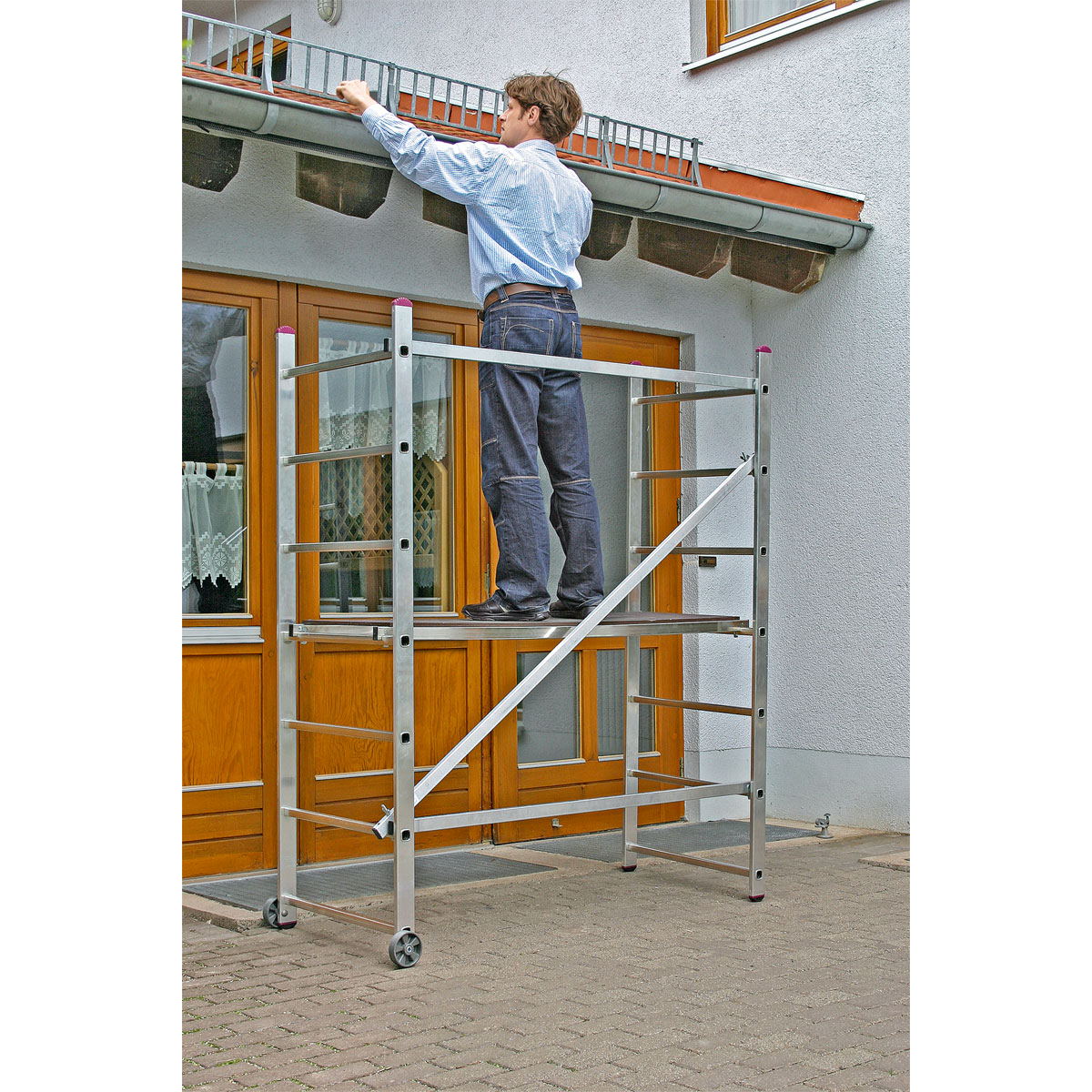 Krause Alu-Leitergerüst CORDA Bild 3