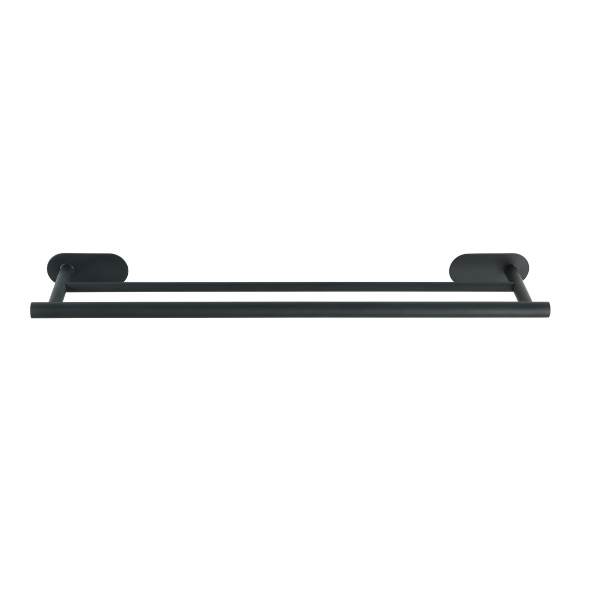 Wenko Turbo-Loc Edelstahl Badetuchstange Duo Orea Black Matt Handtuchstange Befestigen ohne bohren