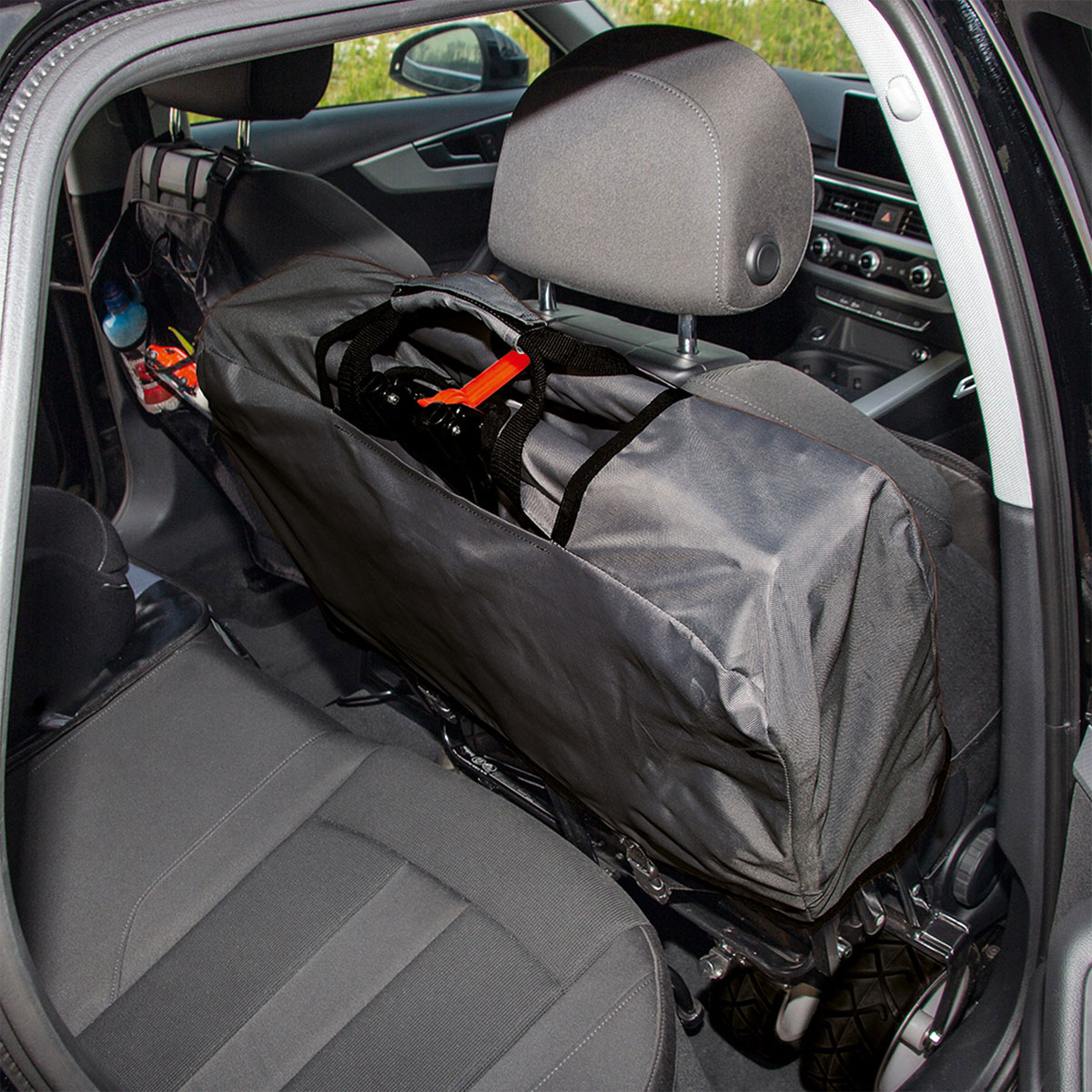 Pinolino Klappbollerwagen Paxi dlx Comfort mit Bremse, marineblau Bild 6