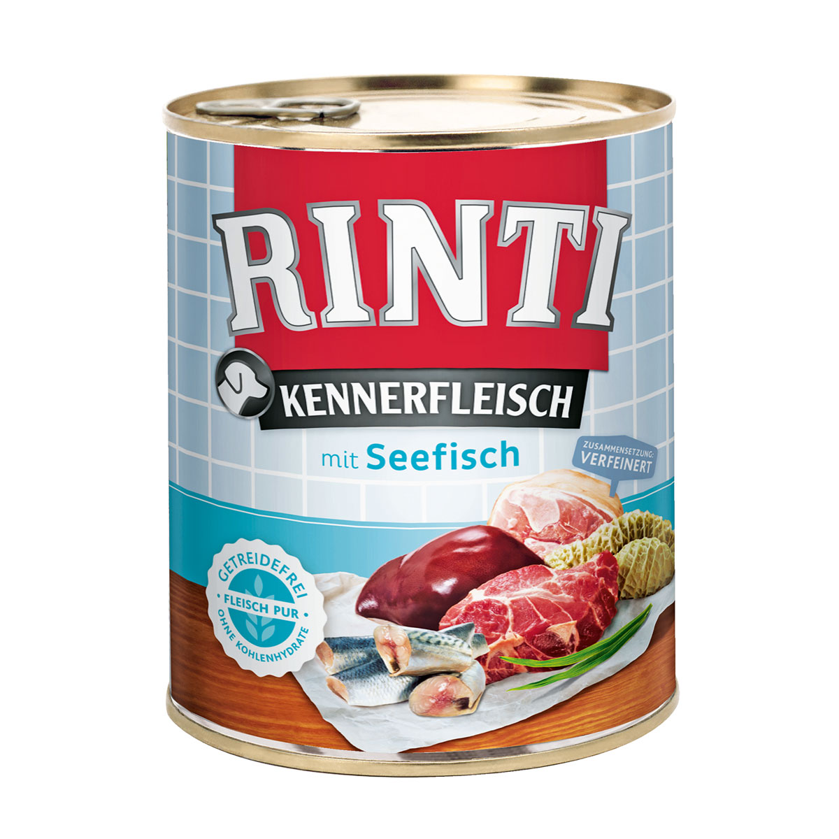 Rinti  Dose Kennerfleisch Seefisch 800g Bild 2