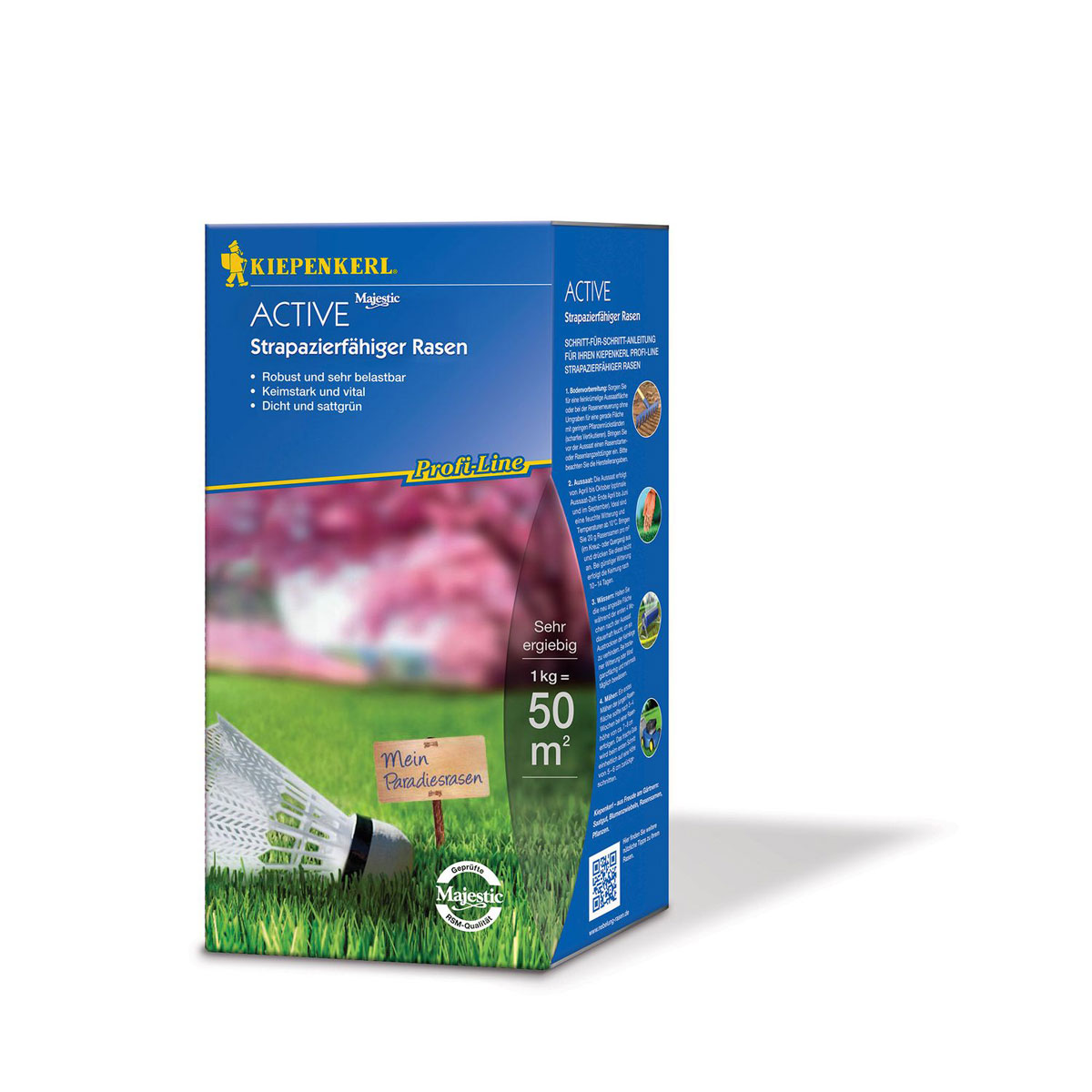 Kiepenkerl Strapazierverträglicher Rasen Active 1 kg