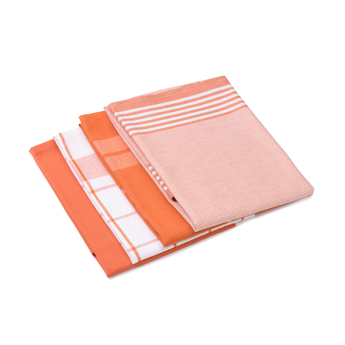 Gözze Geschirrtücher 100% Baumwolle 4er Pack 50x70cm terra Bild 3