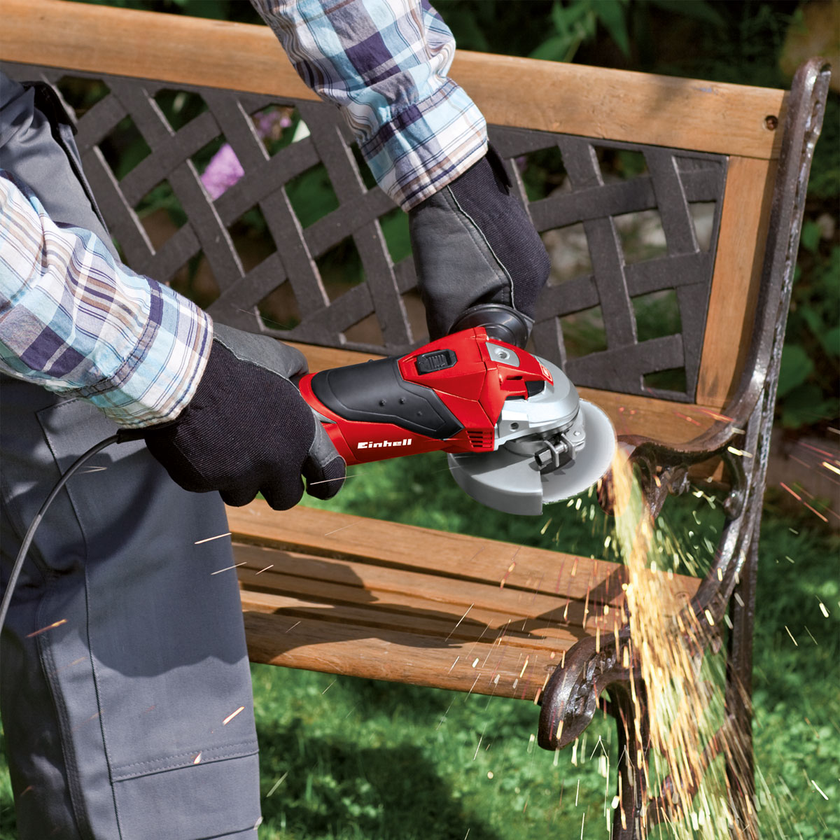 Einhell Winkelschleifer TE-AG 125 CE  Bild 5