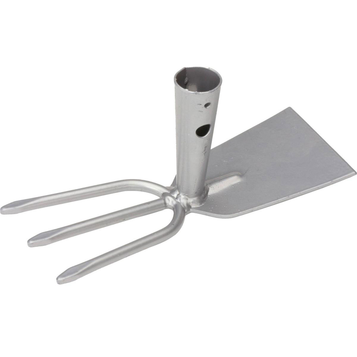 Meister Doppelhacke flach 3 Zinken grün