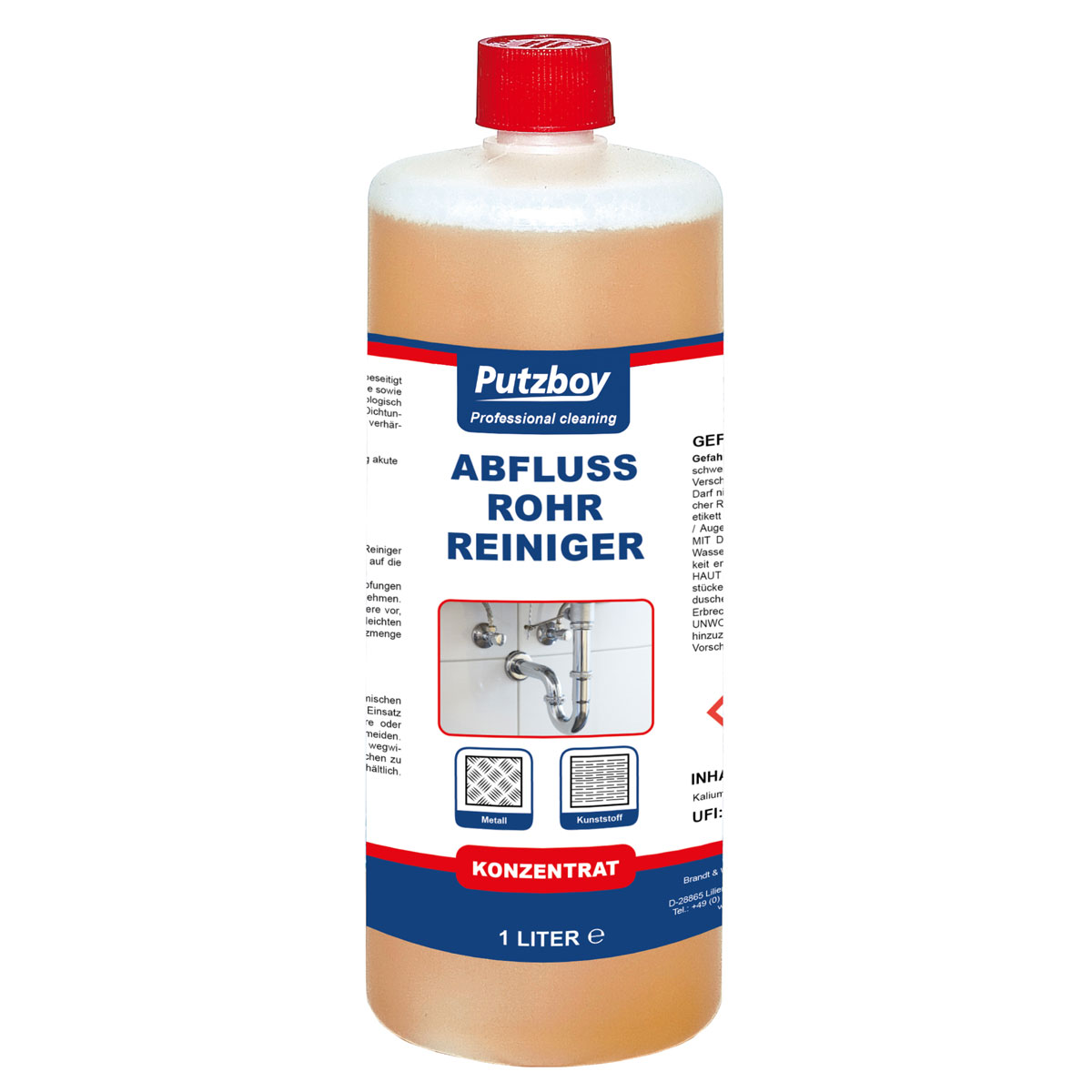 Abfluss Rohr Reiniger 1 l