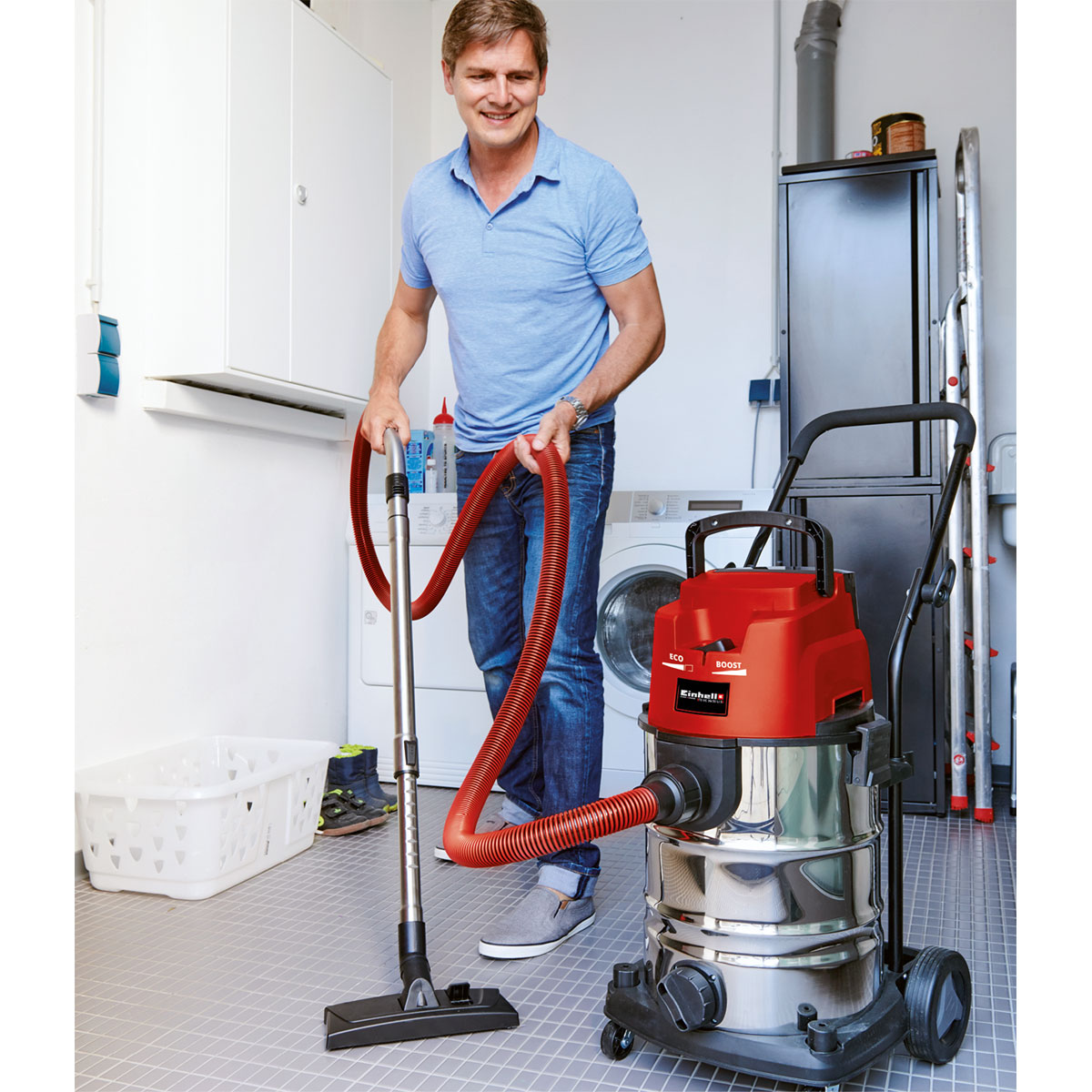Einhell Akku-Nass-Trockensauger TE-VC 36/30 Li S Solo Bild 4