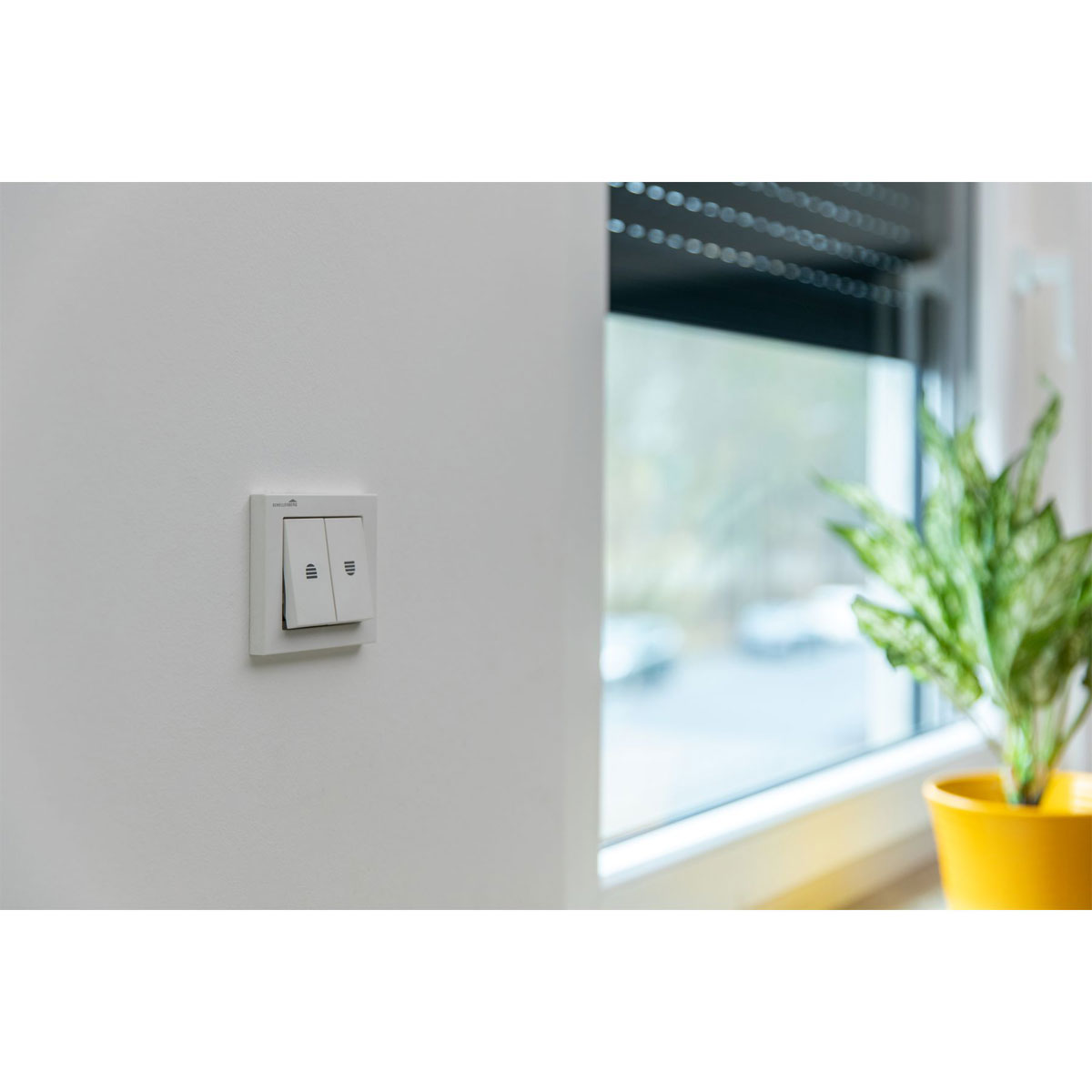 Schellenberg Rolladen-Tastschalter mit Rastfunktion Unterputz weiß Bild 5