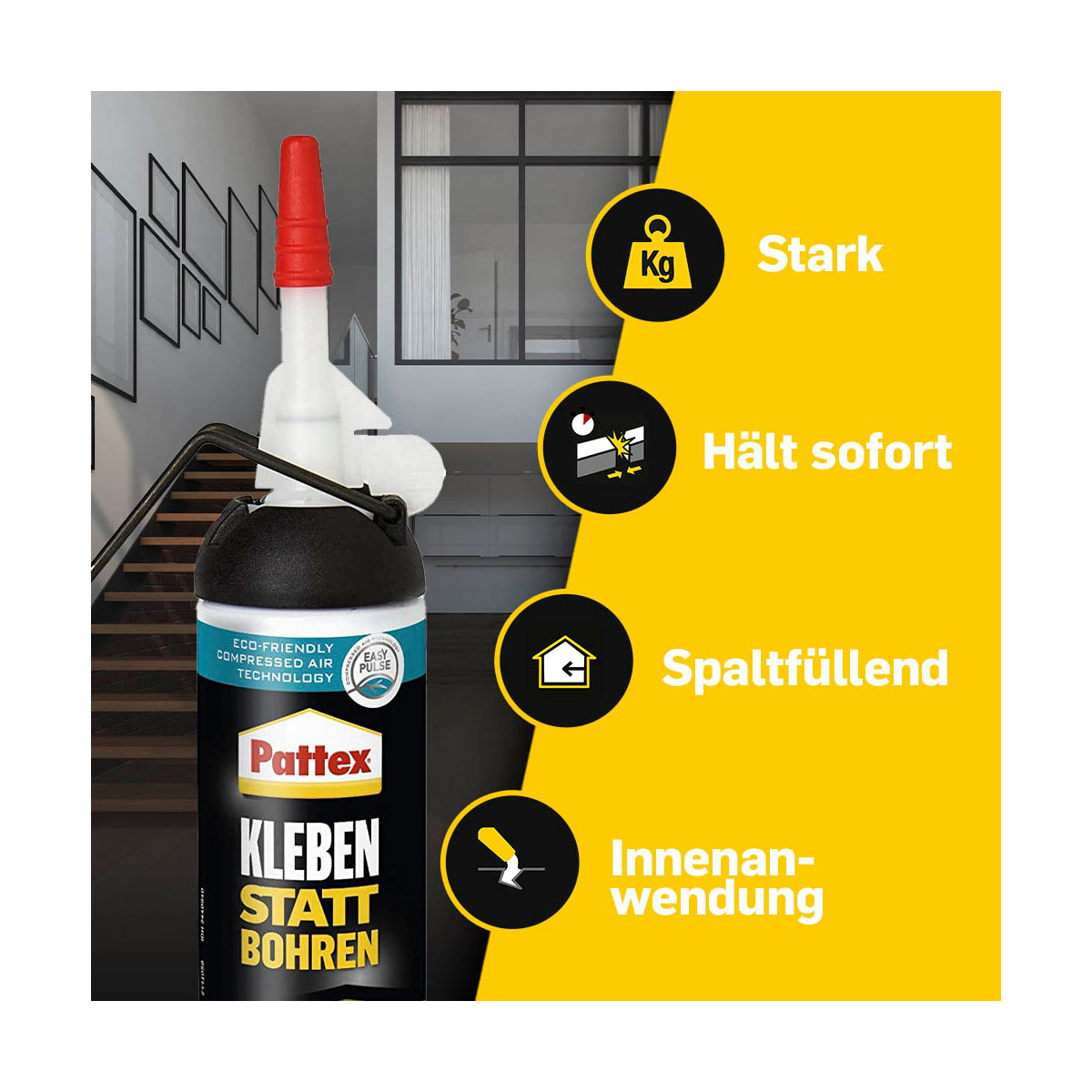 Pattex  Montagekleber Kleben statt Bohren 133 g Bild 8