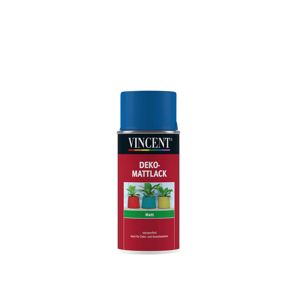 Vincent Deko-mattlack enzianblau 150 ml Vincent Deko-mattlack enzianblau 150 ml