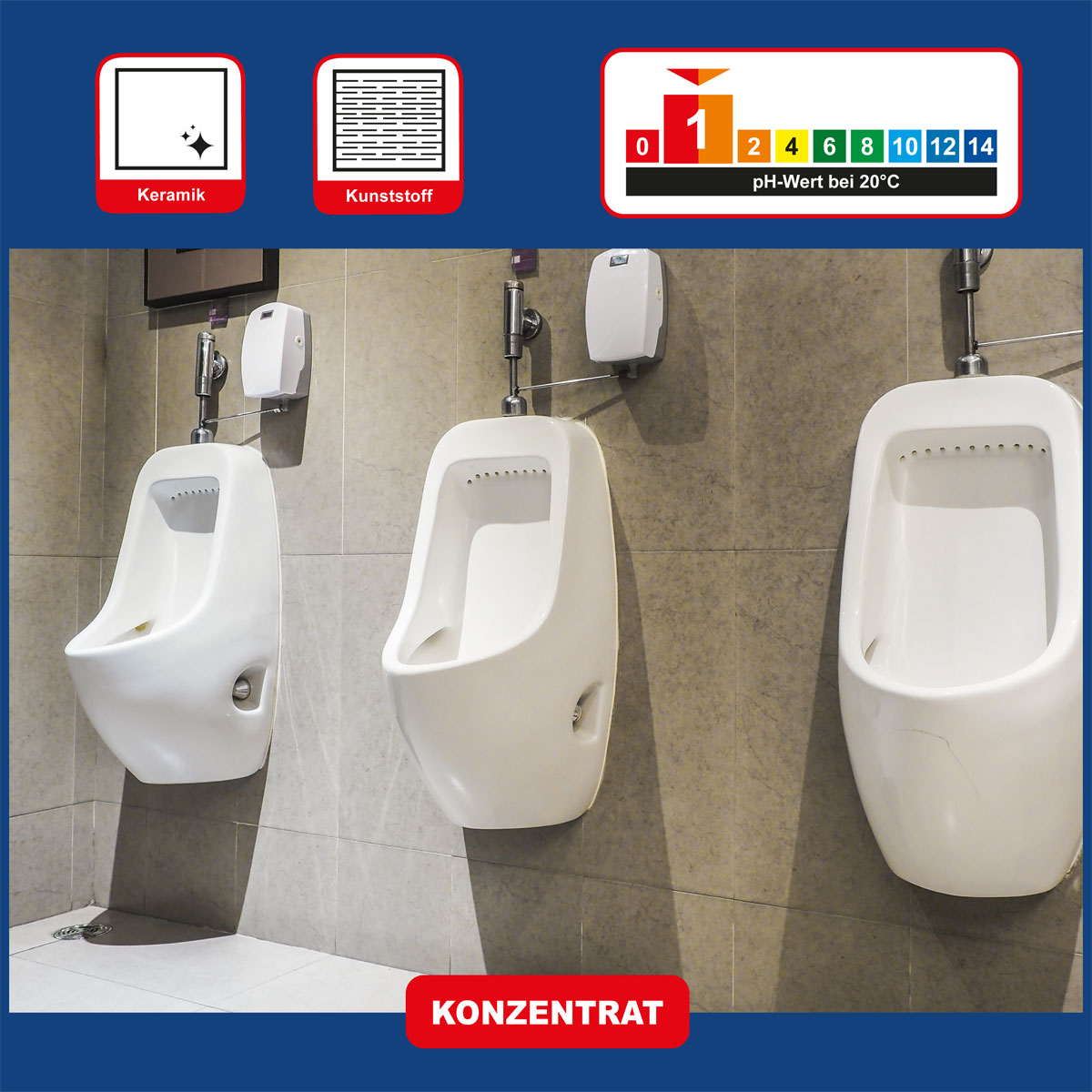 WC Kalk- und Urinstein Entferner 1 l Bild 2