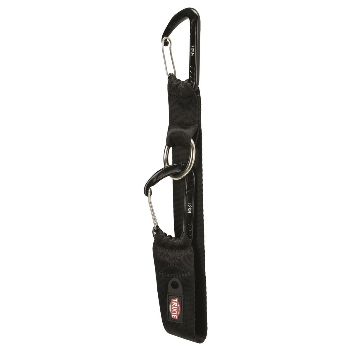 Trixie  Universal-Anschnallschlaufe für Hunde schwarz 30 cm/38 mm