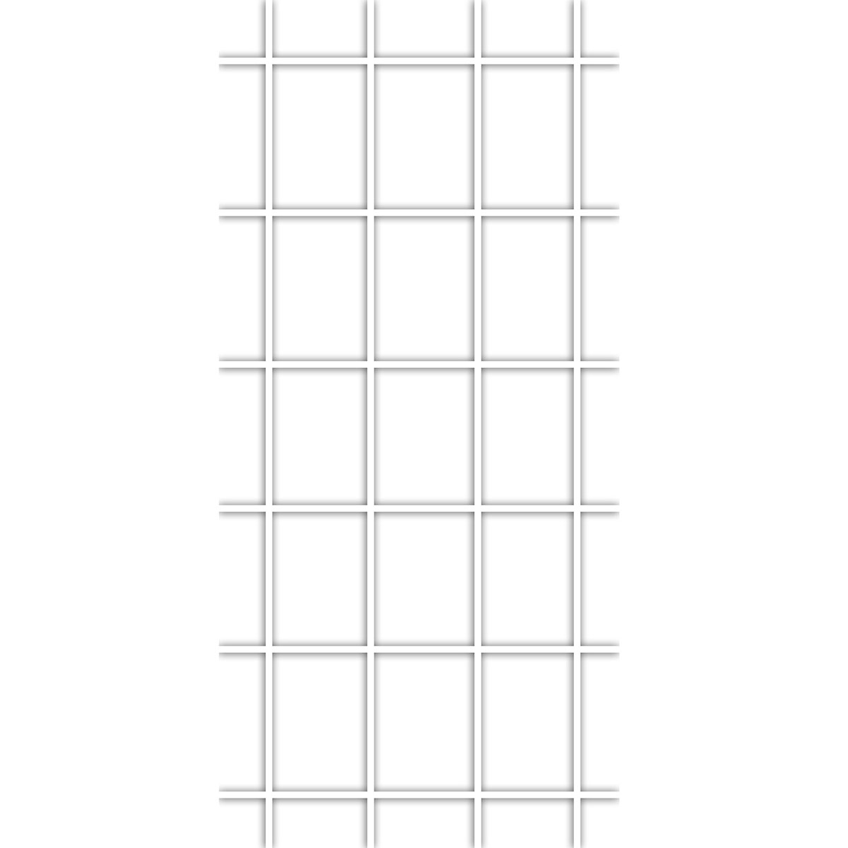 Spalier 4- strebig weiß