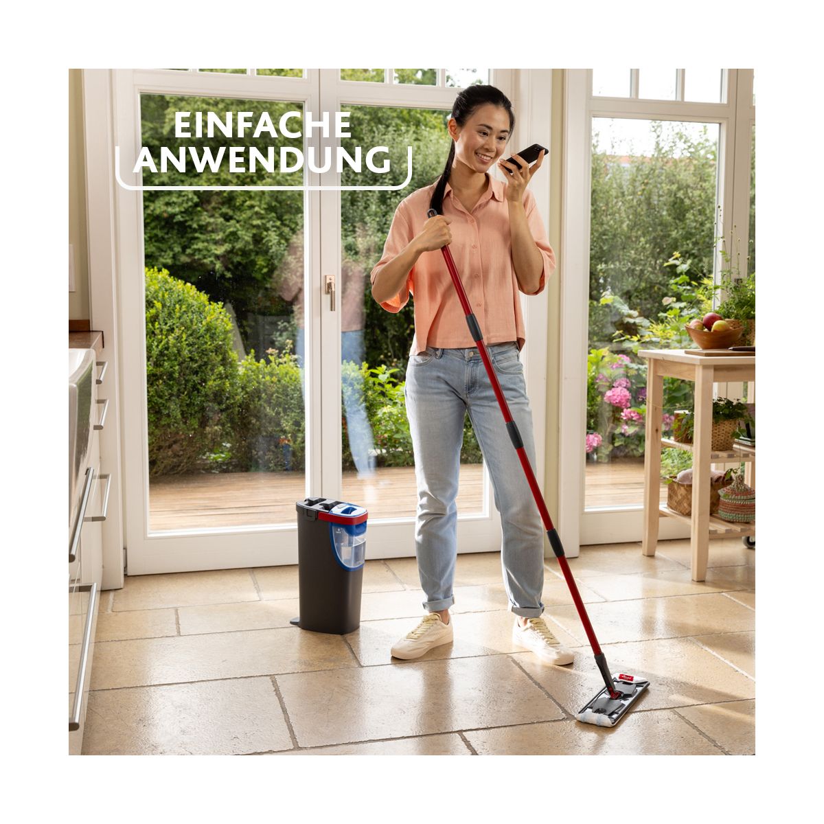 Vileda H2PRO Flat Mop System Bild 4