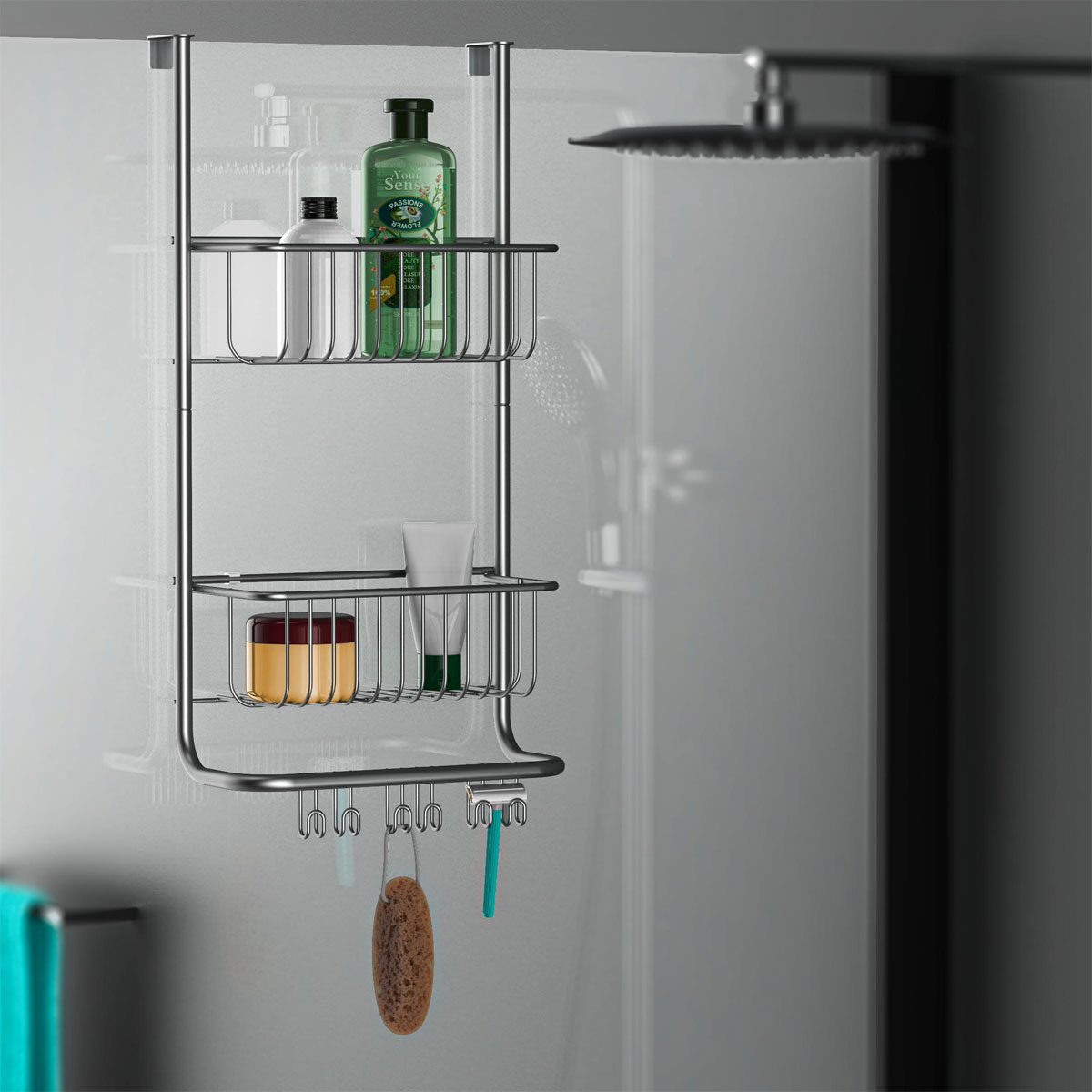 Schütte Hängeregal Silber matt Bild 4