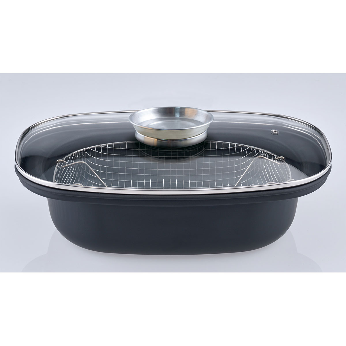 GSW Aromabräter 39 x 25cm mit Drahteinsatz 4L